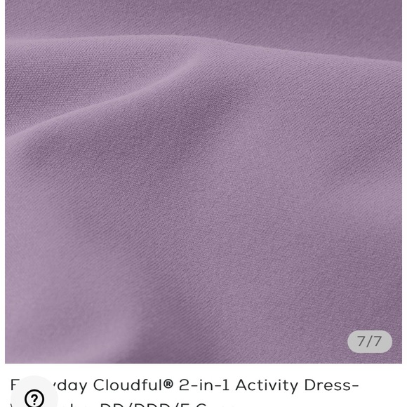 Halara Everyday Cloudful® 2-in-1 Activity Dress-Wannabe-DD/DDD/F Cups - Picture 6 of 6